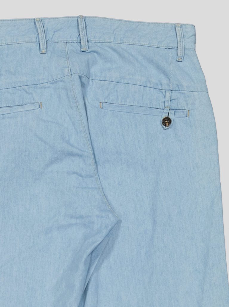 Pantalon Homme en Jean Léger - Coupe Droite White Pigeon — photo 5