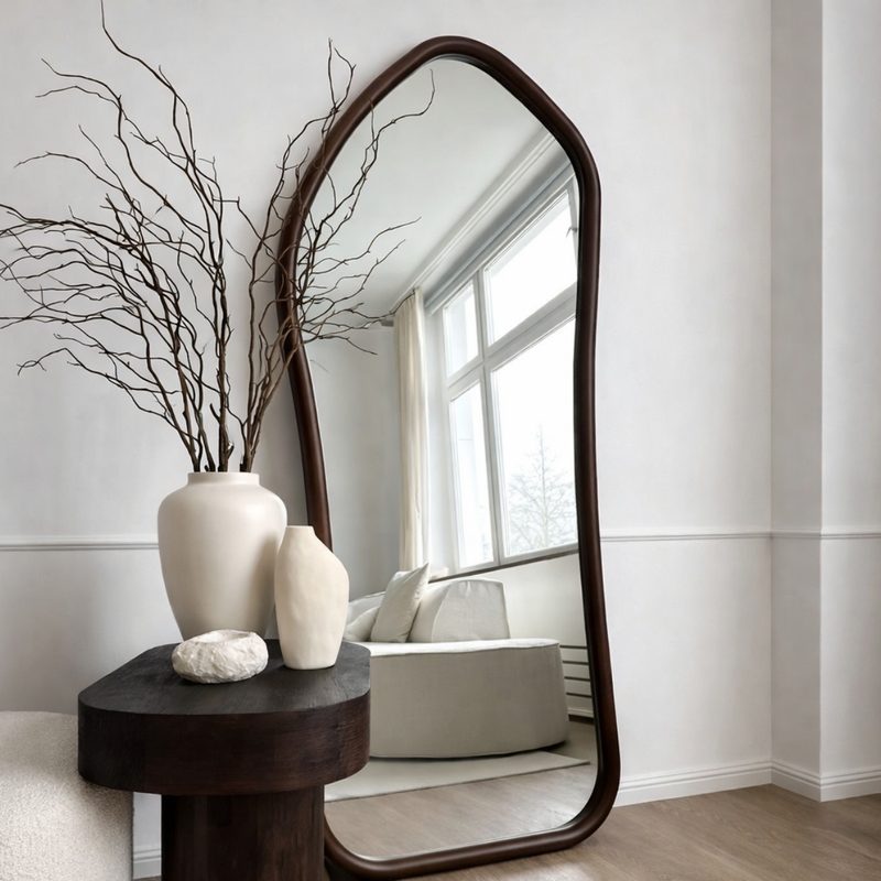Miroir Sève – Organique Design En Bois HDF — photo 2