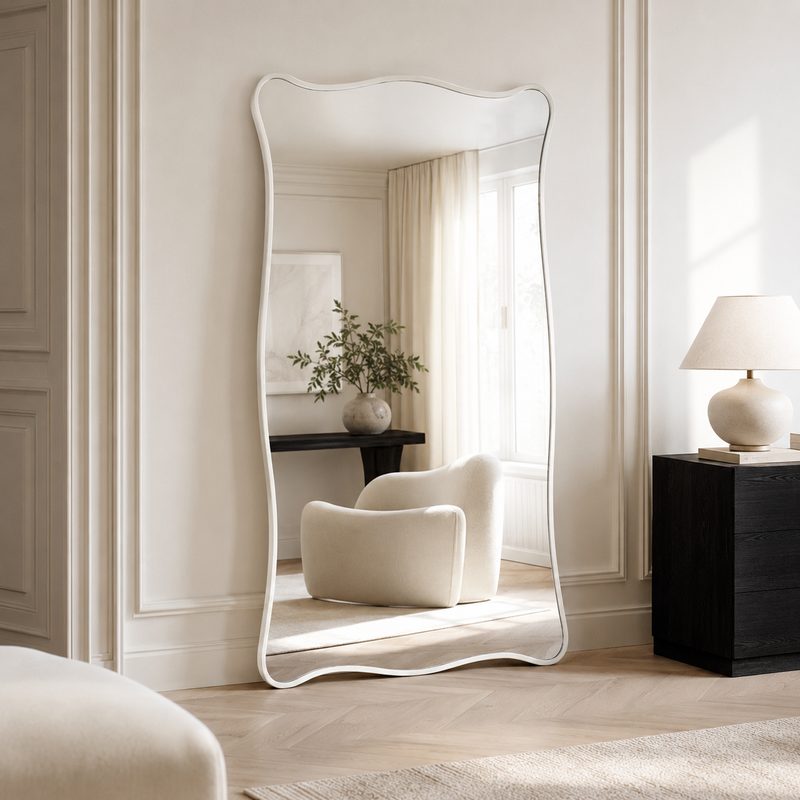 Miroir Ondulations Royal – Design Sculptural et Élégance Monumentale — photo 3