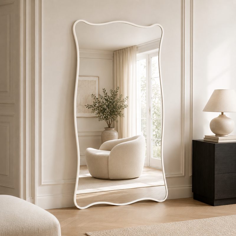 Miroir Ondulations Royal – Design Sculptural et Élégance Monumentale — photo 5