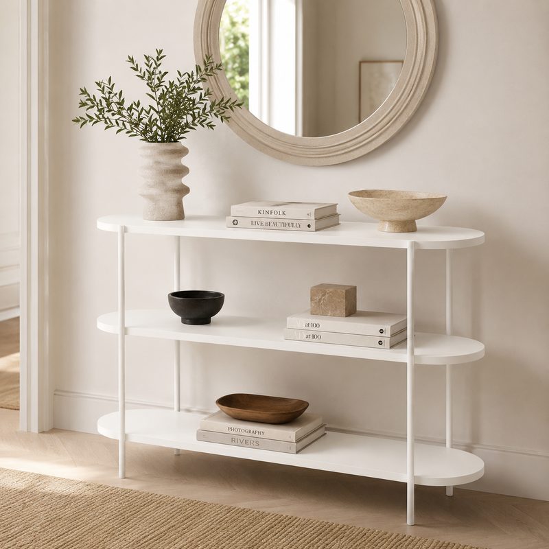 Console Ellipse – Design contemporain et structure métallique — photo 3