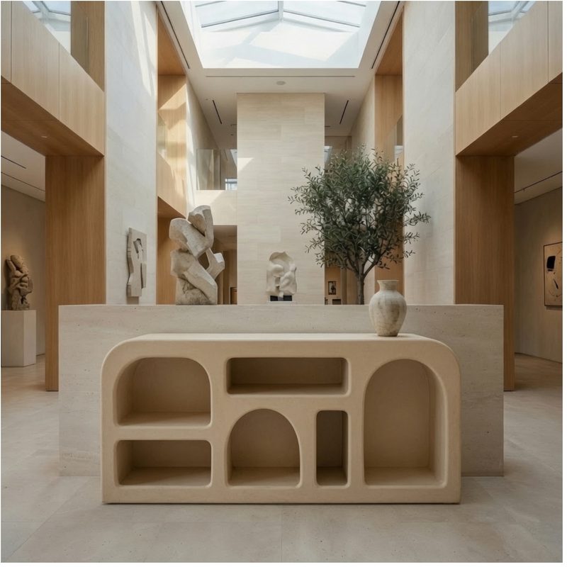 Console Horizon – Design asymétrique aux courbes modernes — photo 4